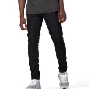 Purple Brand P001 Low‎ Rise Skinny Jean  Black NWT